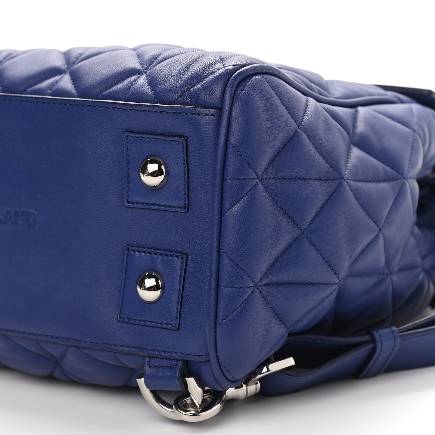Nappa Quilted Medium Cara Delevingne Convertible Bag Indigo