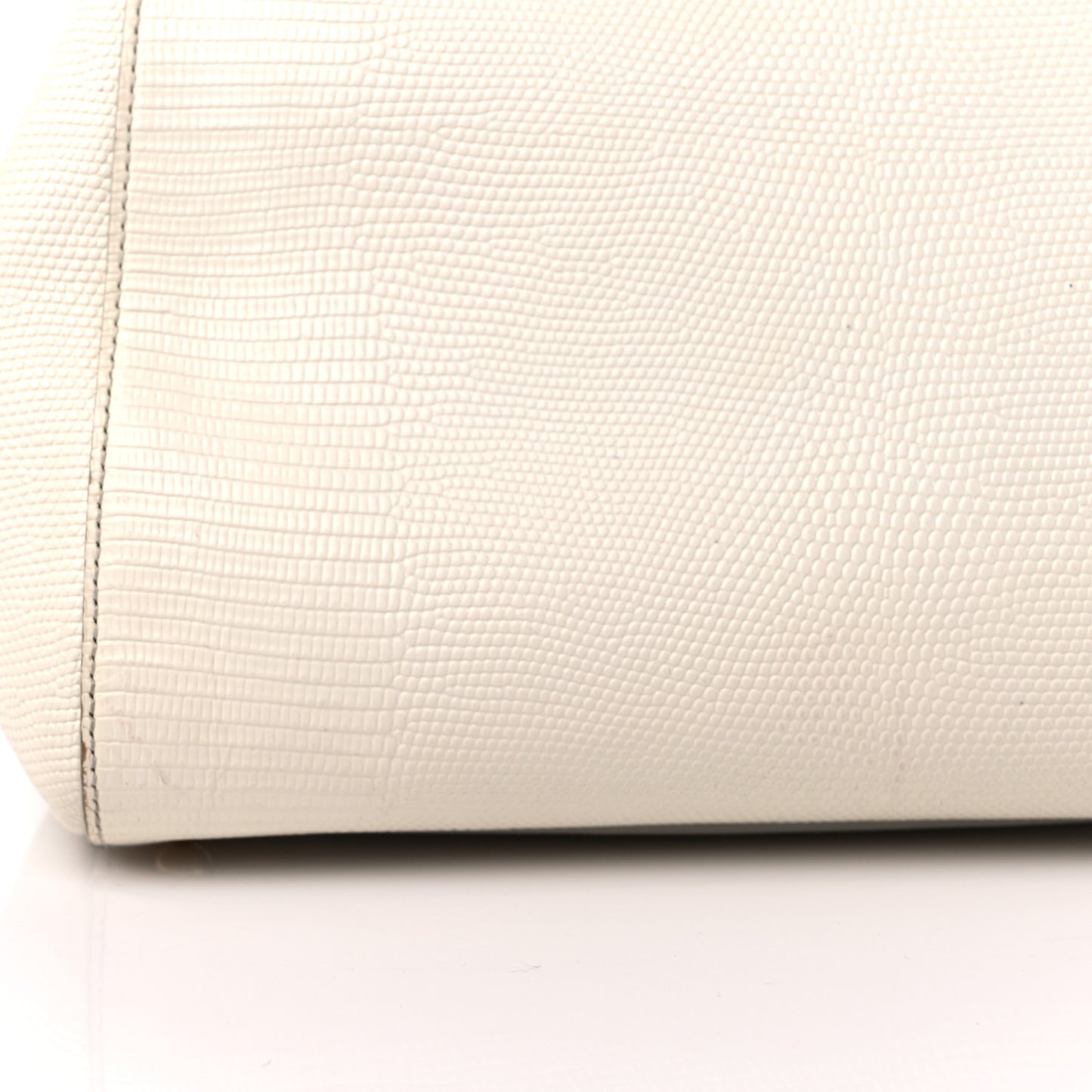 Stampa Iguana Crystal Medium Miss Sicily Satchel White