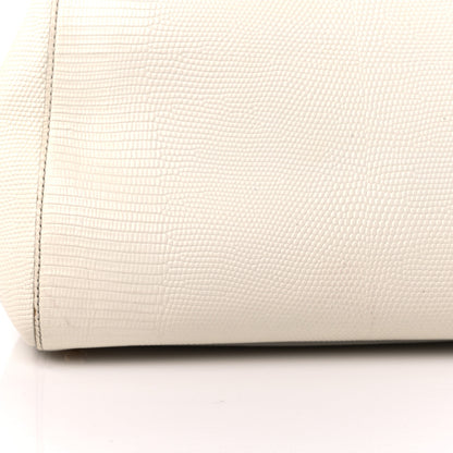 Dolce & Gabbana Stampa Iguana Crystal Medium Miss Sicily Satchel White 17 of 22