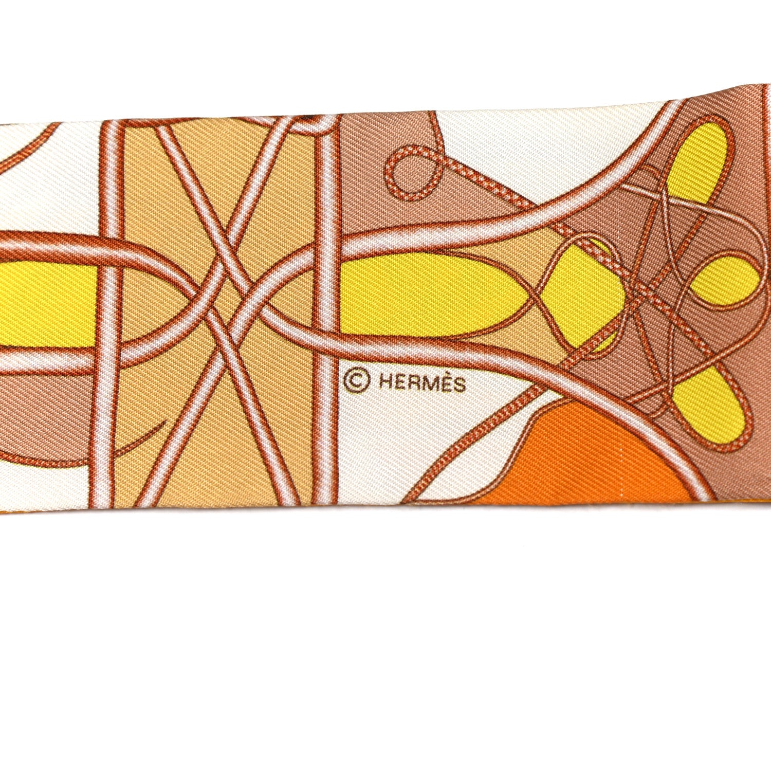 Hermes Silk Coup De Fouet Au Bloc Twilly 3 of 4
