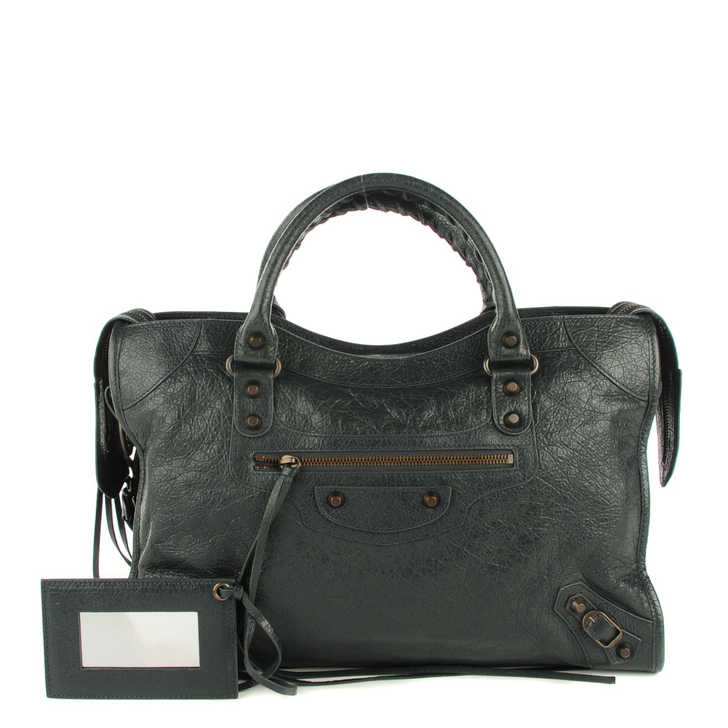Balenciaga Agneau Classic Hardware City Anthracite 1 of 7