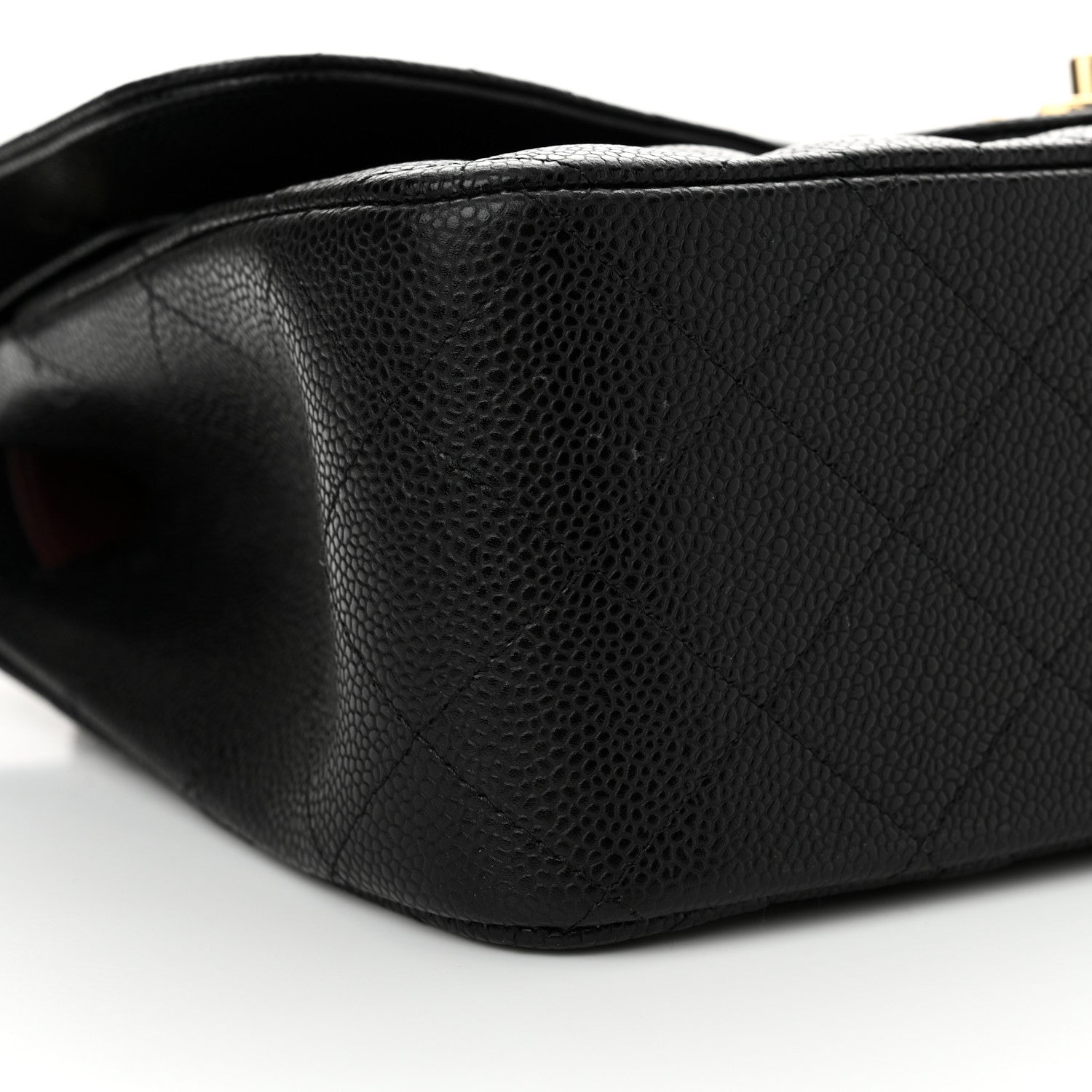 Chanel Caviar Quilted Jumbo Double Flap Black 9 of 10