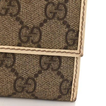 Gucci GG Plus Monogram Joy Continental Flap Wallet Beige Ebony Gesso 20 of 20