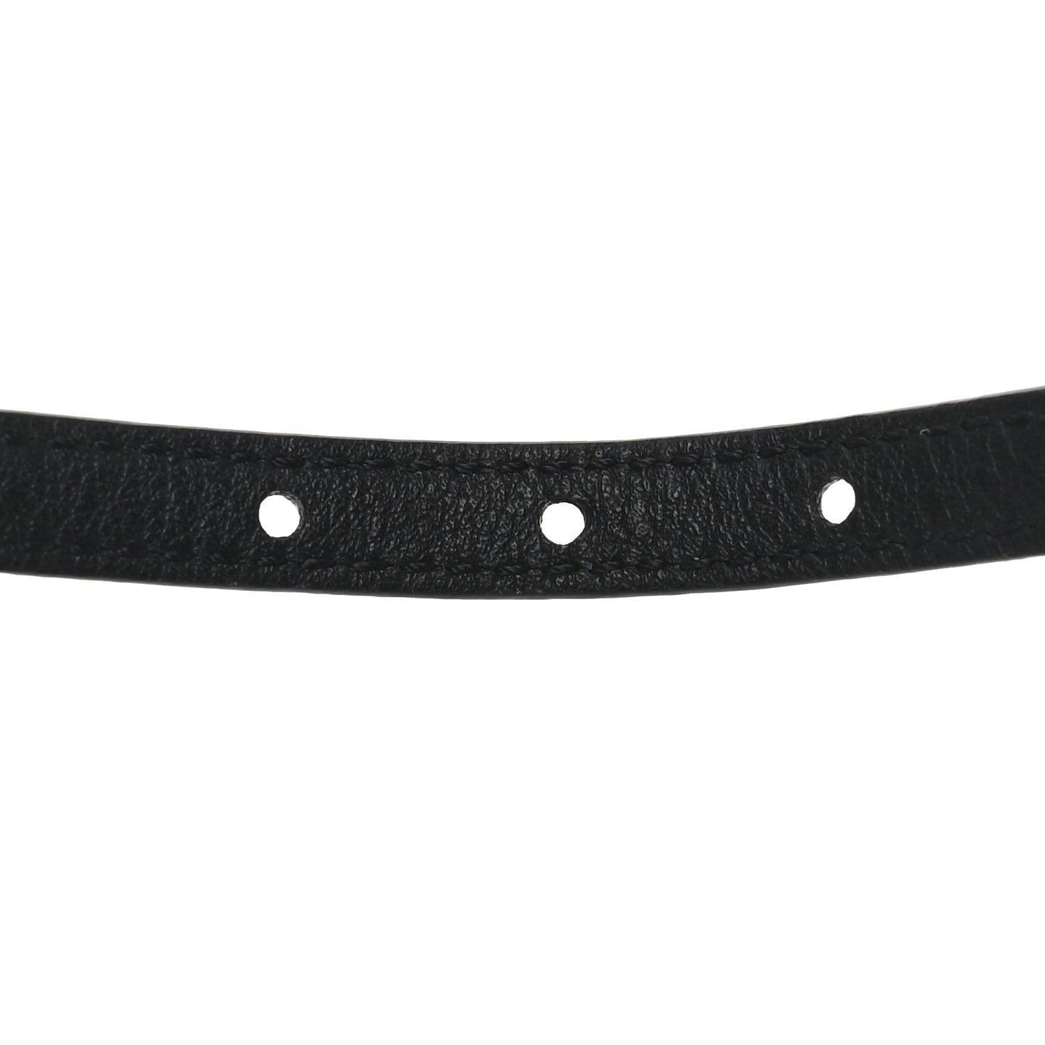 Louis Vuitton Calfskin Enamel LV Darling Bracelet Black 4 of 5