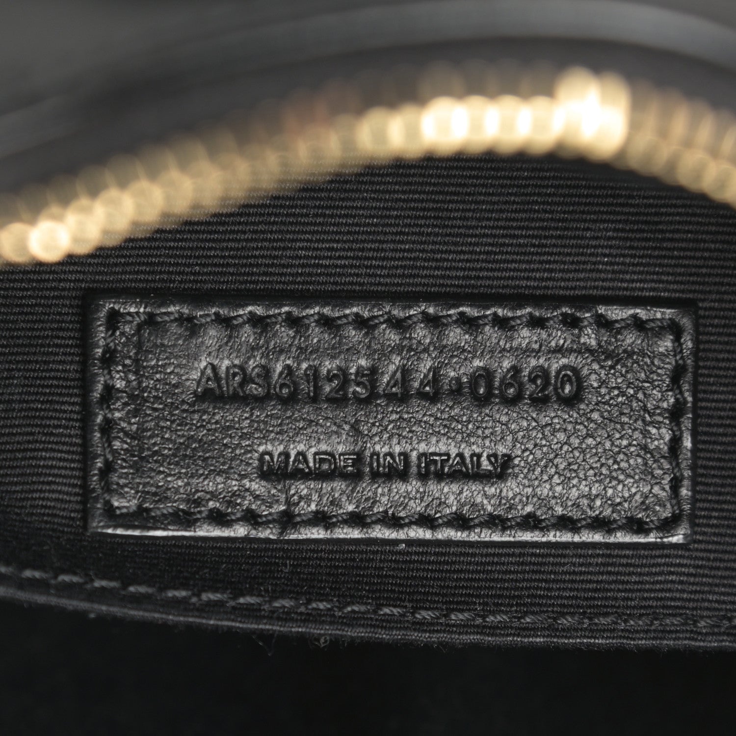 Saint Laurent Calfskin Matelasse Monogram Lou Camera Bag Black 7 of 11