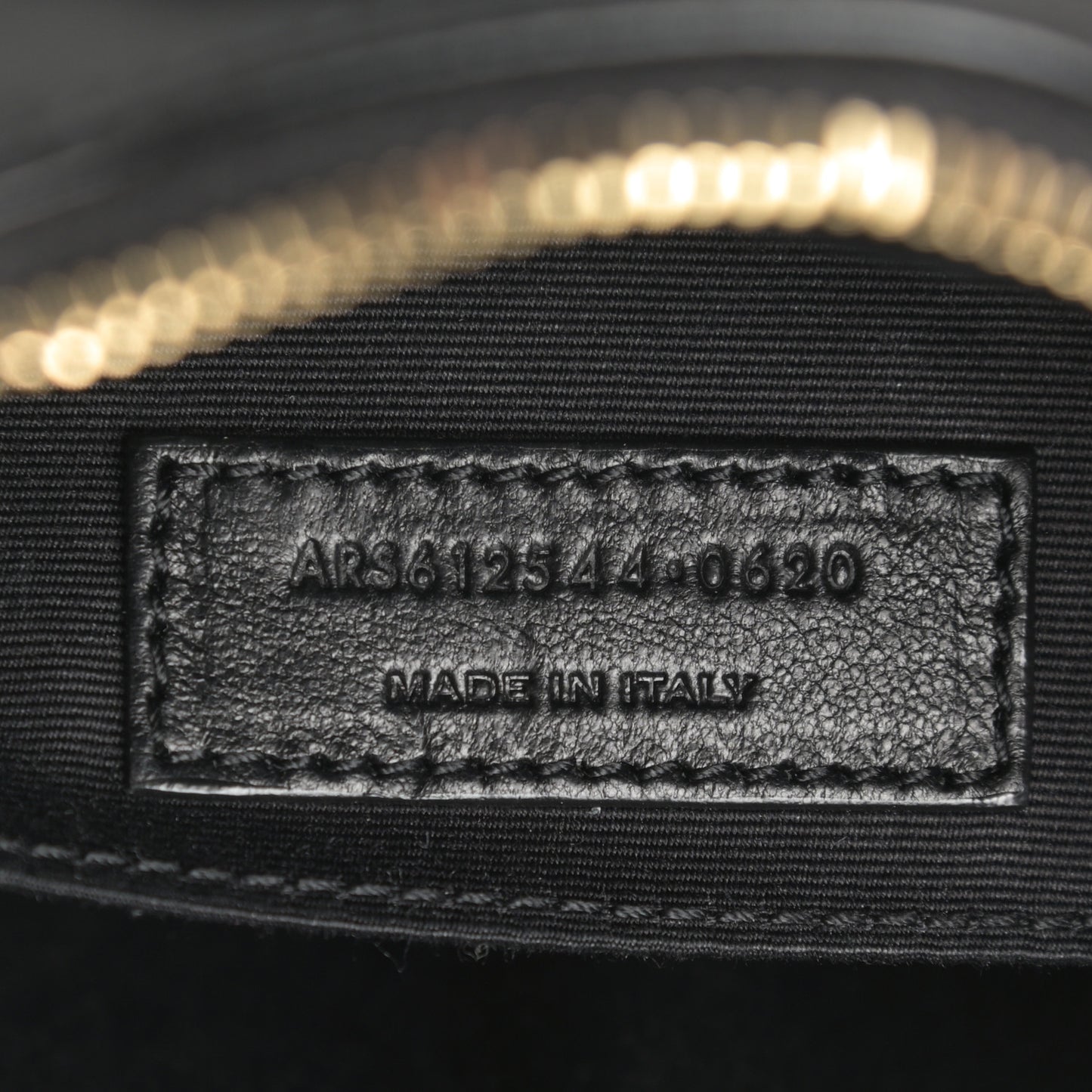 Calfskin Matelasse Monogram Lou Camera Bag Black