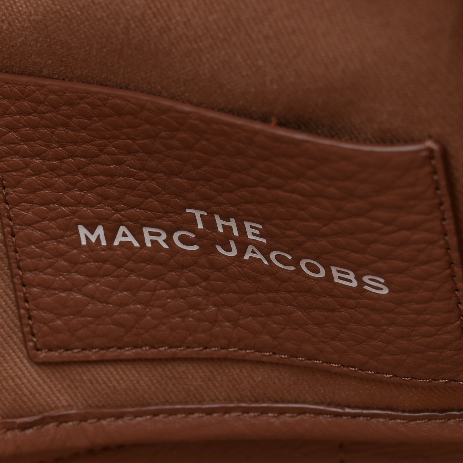 Marc Jacobs Grained Calfskin Large The Tote Bag Argan Oil 6 of 11