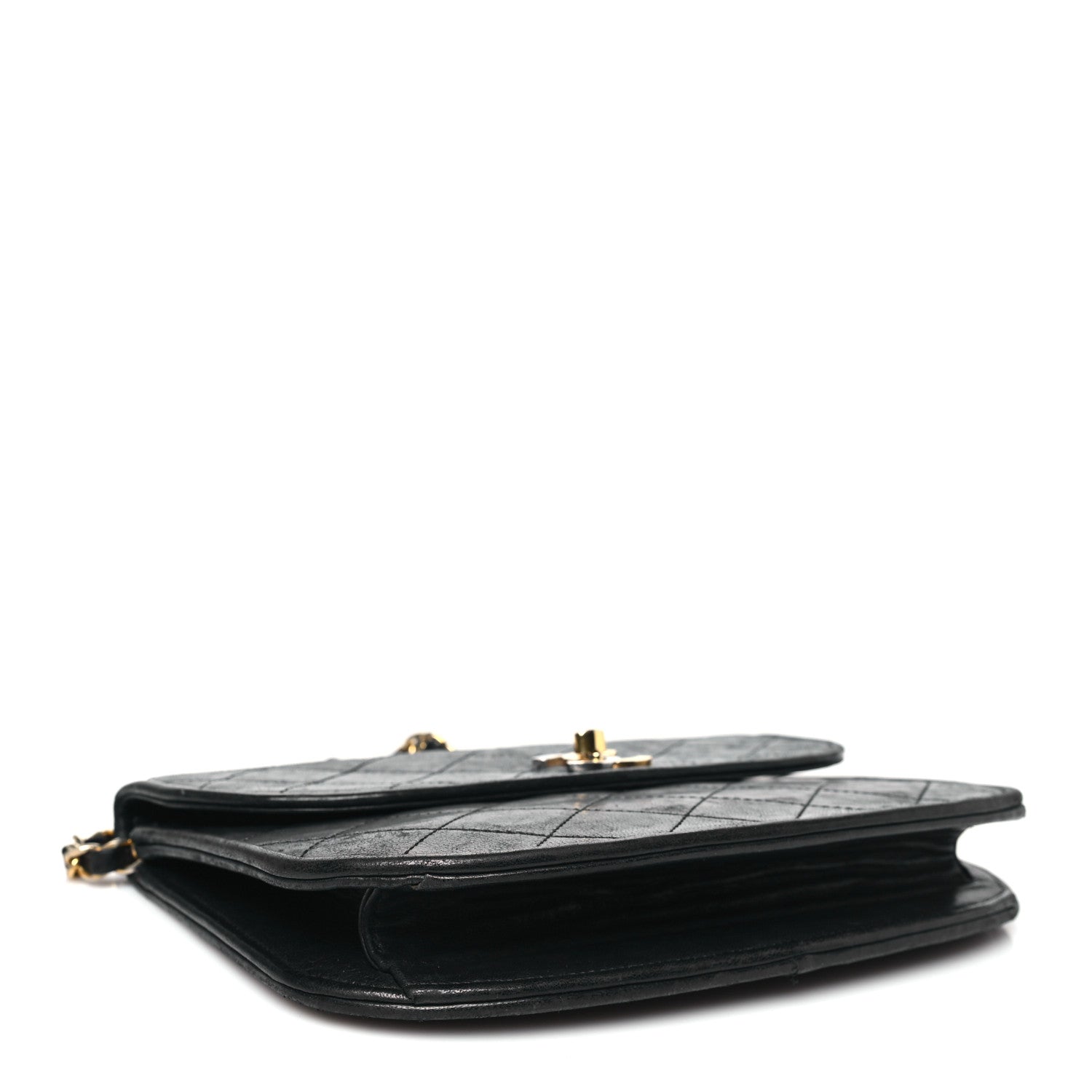Chanel Lambskin Quilted Single Flap Black 4 of 12
