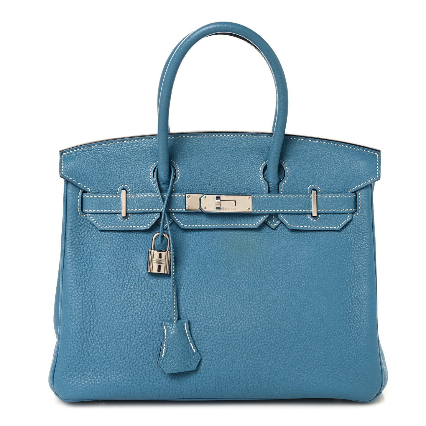 Togo Birkin 30 Blue Jean