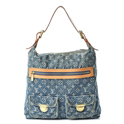 Louis Vuitton Denim Baggy GM Blue 1 of 11