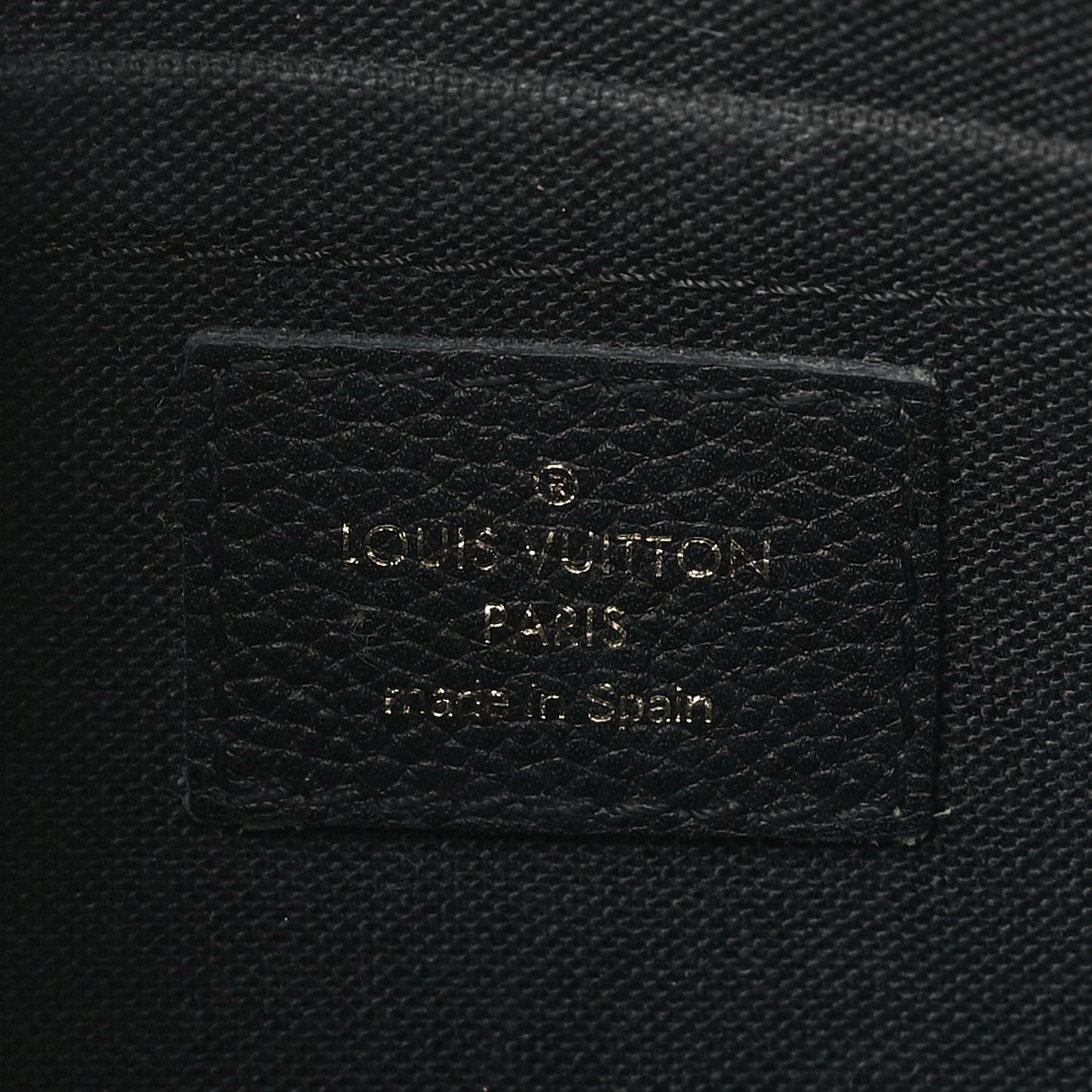 Monogram Pallas Clutch Black