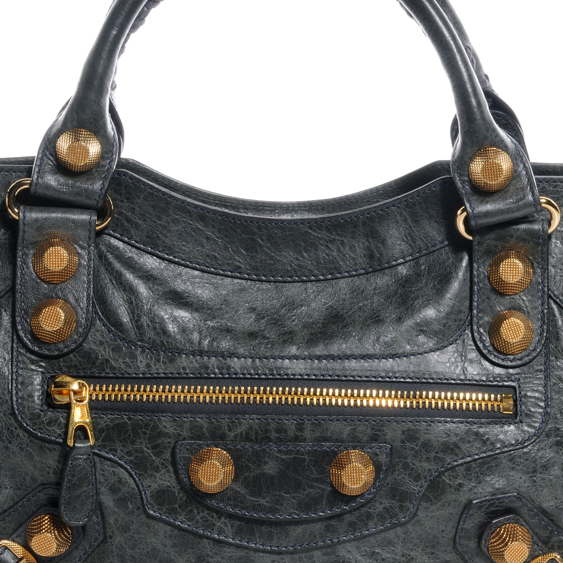 Balenciaga Agneau Giant 21 Gold Hardware City Anthracite 8 of 9