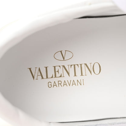 Valentino Garavani Calfskin Womens VL7N Sneakers 38 White Ice 8 of 10