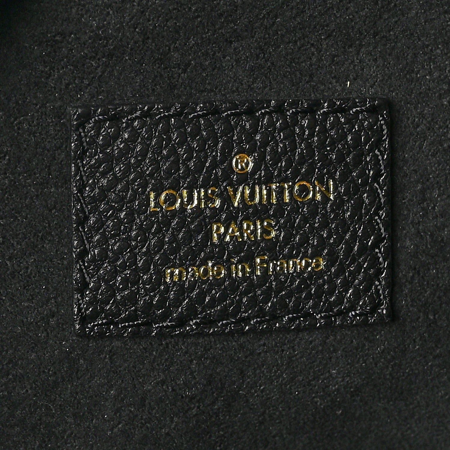 Louis Vuitton Empreinte Monogram Giant Neverfull MM Black Beige 6 of 9