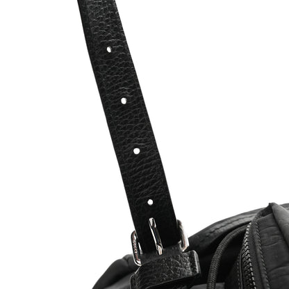 Gucci Nylon Monogram Medium Light Double Buckle Backpack Black 13 of 13