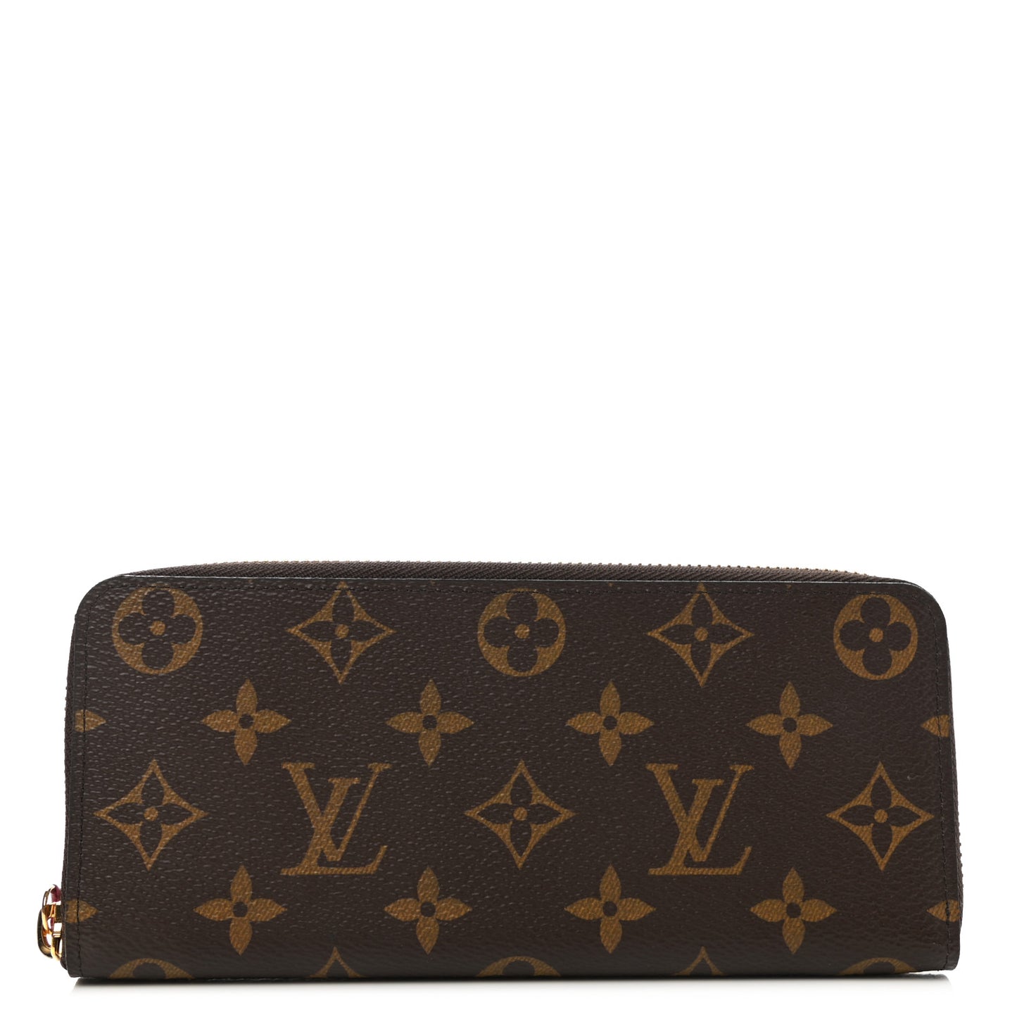 Monogram Clemence Wallet Fuchsia