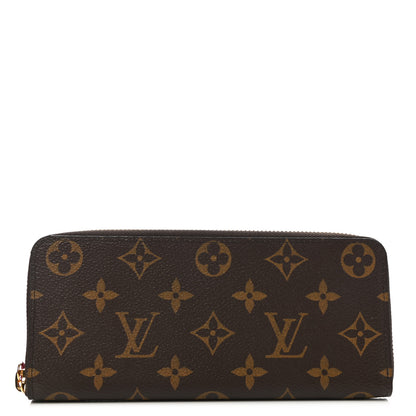 Louis Vuitton Monogram Clemence Wallet Fuchsia 1 of 7