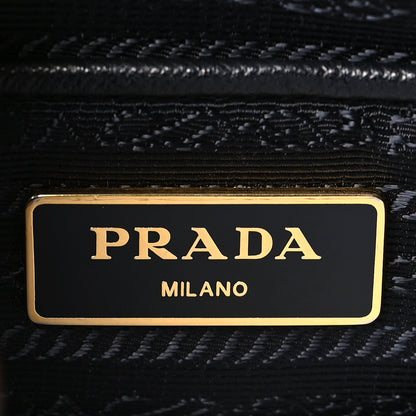 Prada Tessuto Nylon Saffiano Tote Black 5 of 8