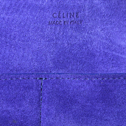 Celine Bullhide Calfskin Small Ring Bag Indigo 6 of 8
