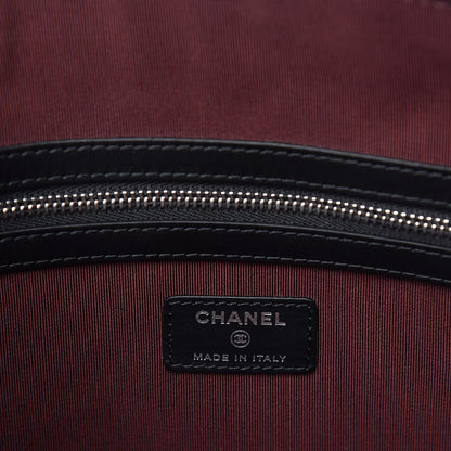 Chanel Caviar Quilted Large Cosmetic Case Black 6 of 6