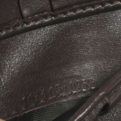 Gucci Guccissima Princy French Flap Wallet Chocolate Brown 8 of 9