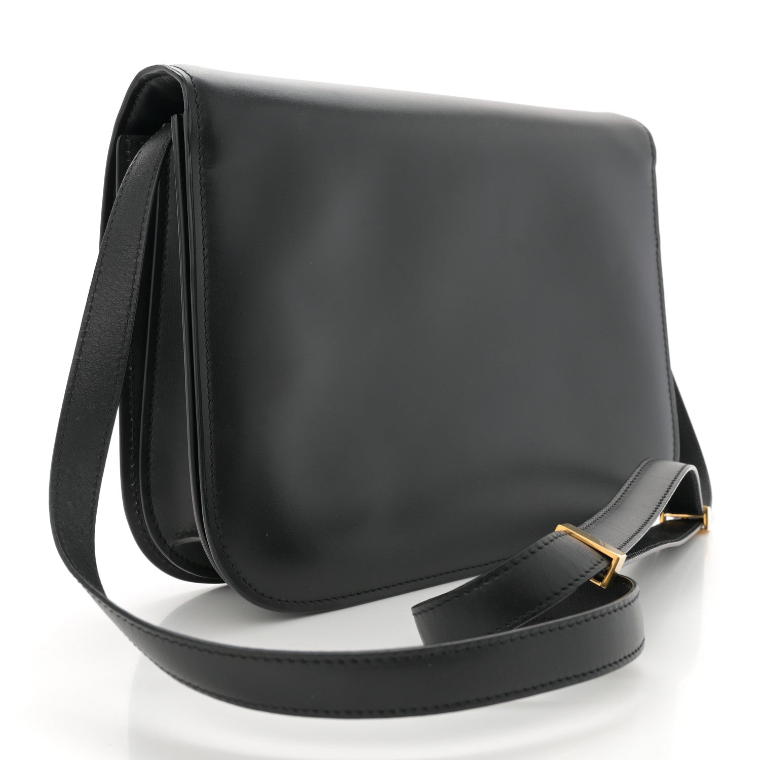 Celine Liege Calfskin Medium Classic Box Flap Bag Black 3 of 15