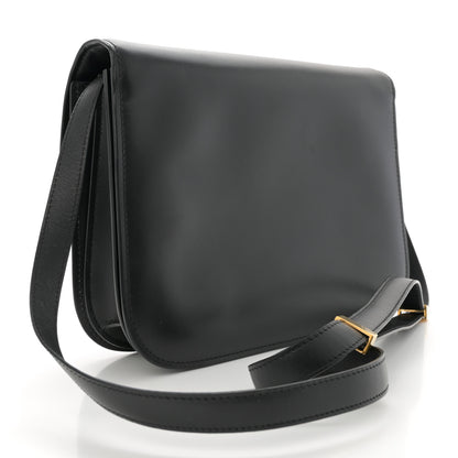Celine Liege Calfskin Medium Classic Box Flap Bag Black 3 of 15