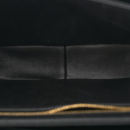 Celine Shiny Calfskin Teen Cuir Triomphe Black 5 of 12