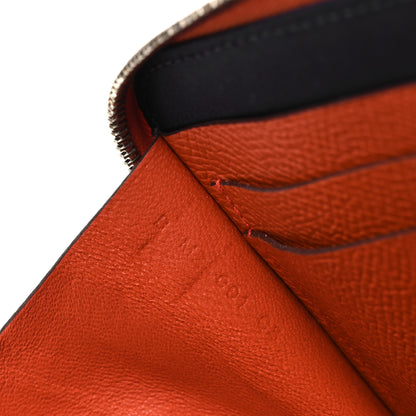 Hermes Epsom Swift Nouveau To Go Wallet Orange Mauve Sylvestre 7 of 10