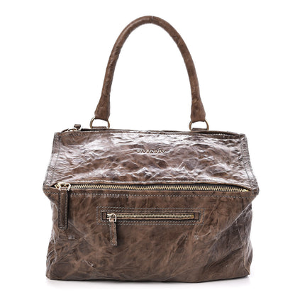 Givenchy Tumbled Sheepskin Medium Pandora Charcoal 1 of 8