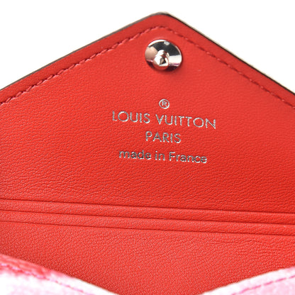 Louis Vuitton Monogram Escale Small Kirigami Pochette Insert Red 6 of 7