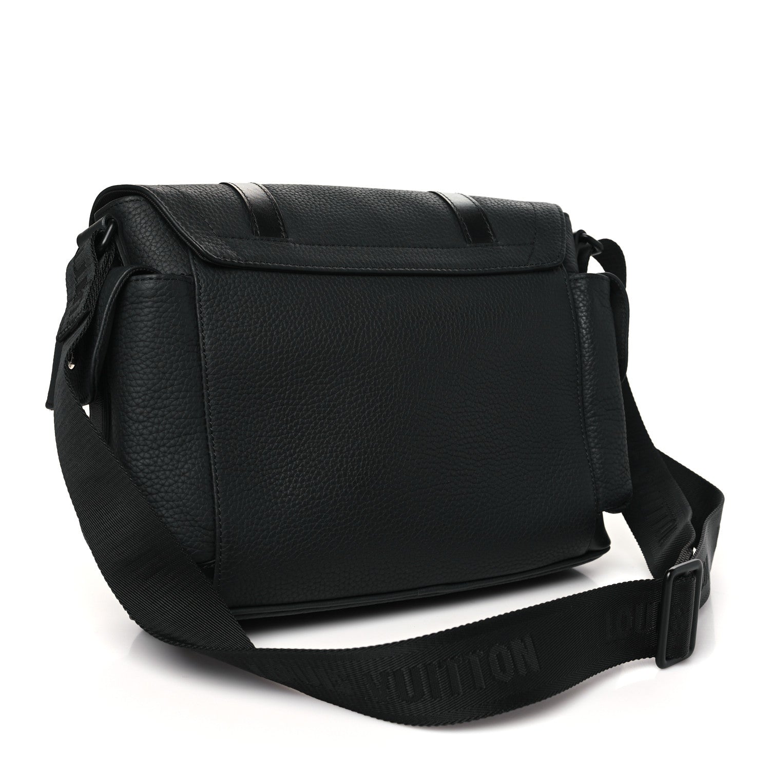 Louis Vuitton Taurillon Christopher Messenger Black 2 of 8