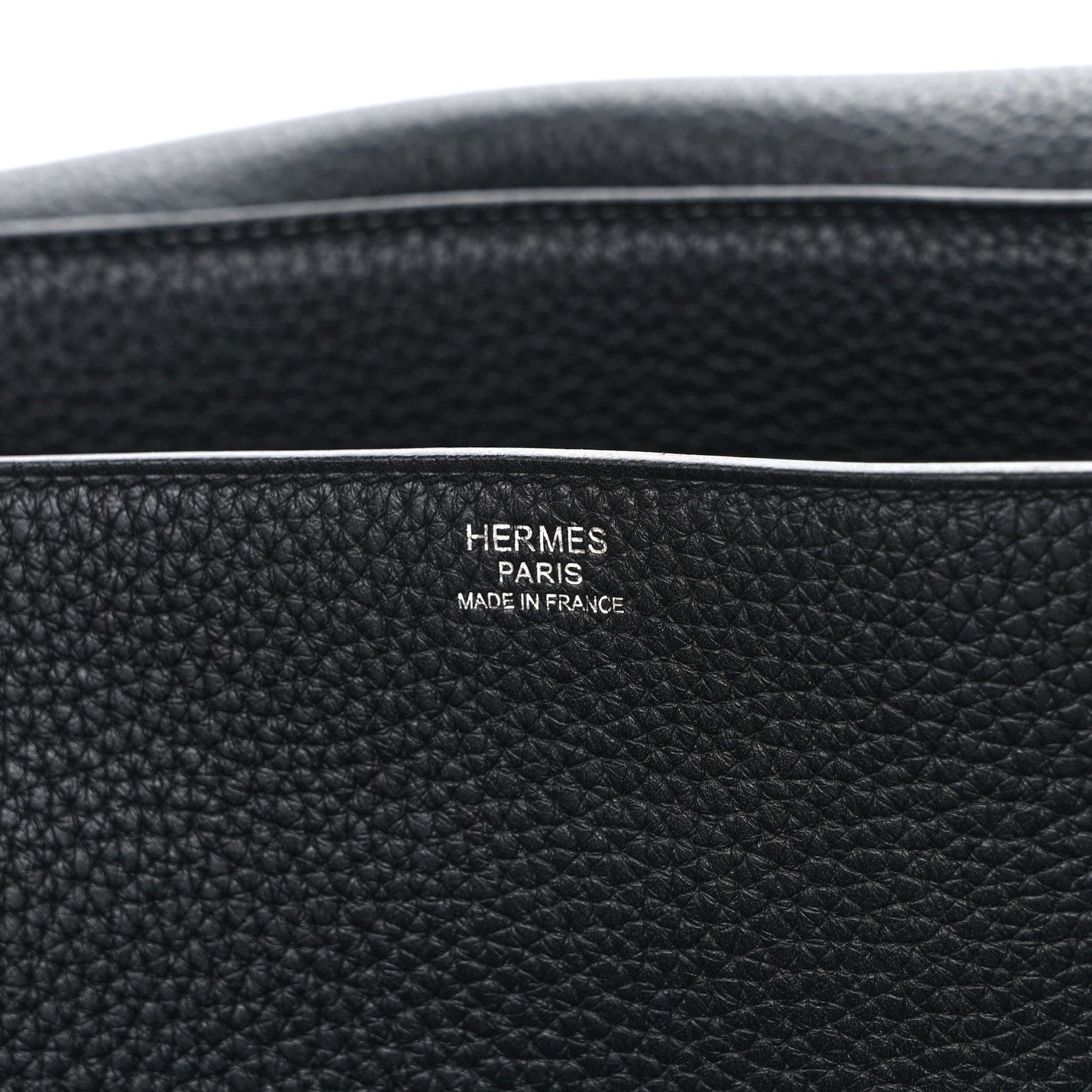 Hermes Taurillon Clemence Steve Caporal Messenger Black 6 of 16