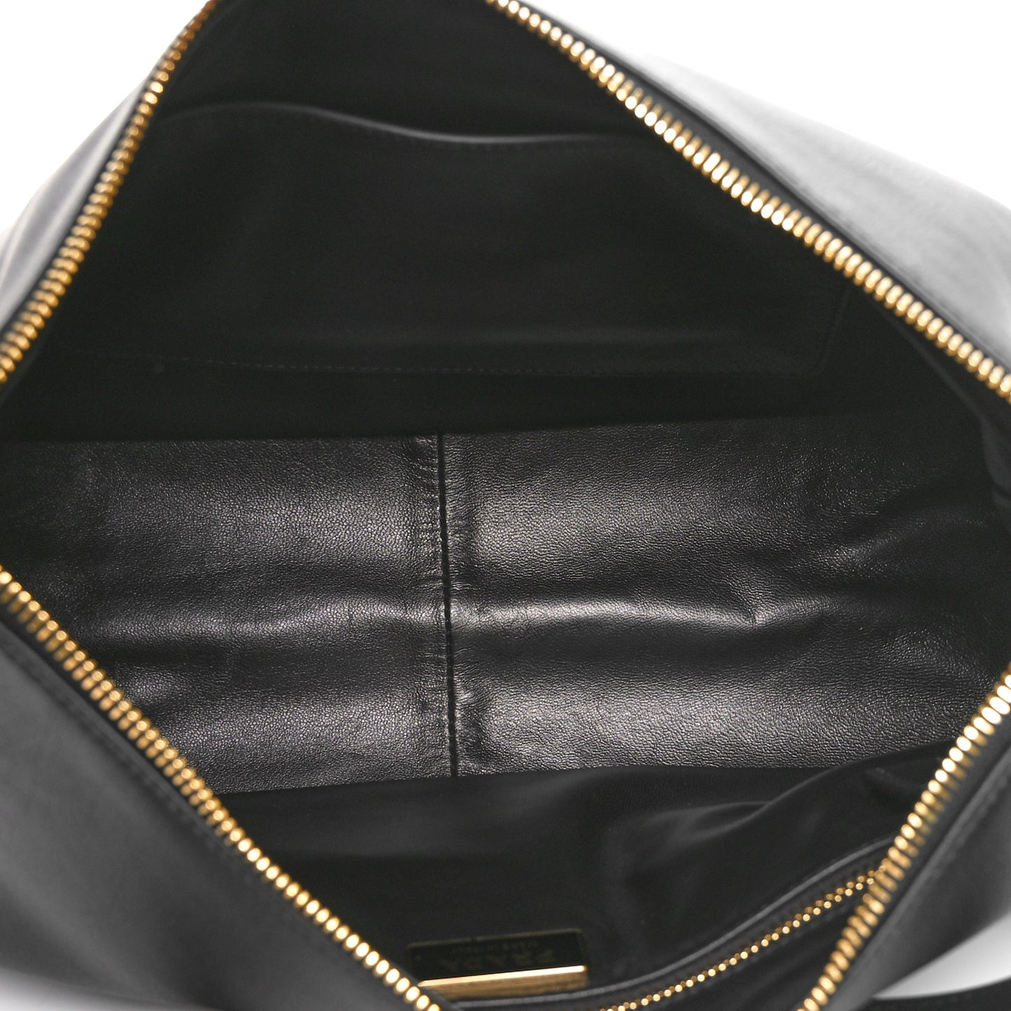 Soft Calfskin Aimee Shoulder Bag Black