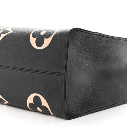 Louis Vuitton Empreinte Monogram Giant Onthego GM Black Beige 9 of 14