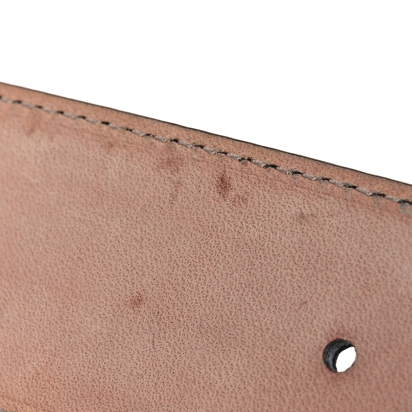 Metallic Guccissima Signature Interlocking G 40mm Belt 90 36 Cognac Brown