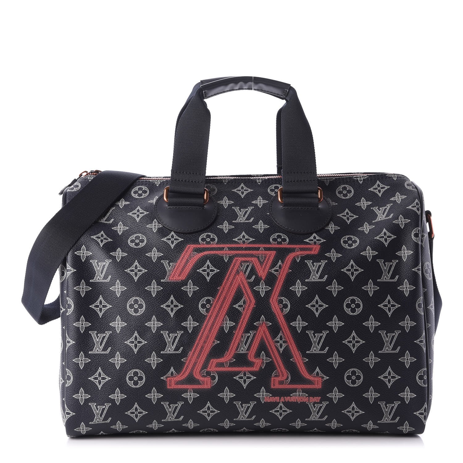 Louis Vuitton Monogram Upside Down Speedy Bandouliere 40 1 of 9