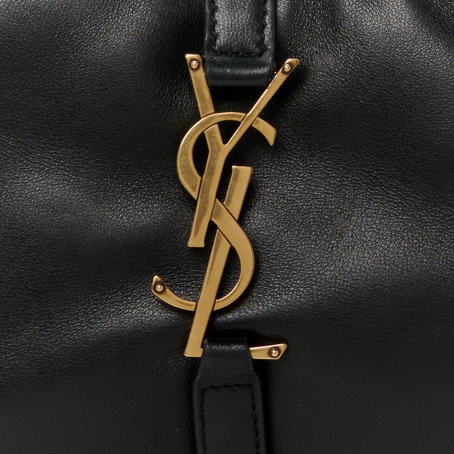 Saint Laurent Padded Lambskin Le 5 A 7 Hobo Black 8 of 10