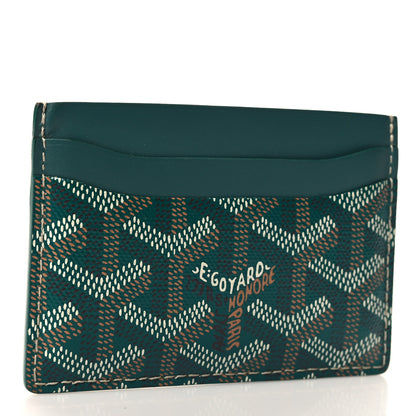 Goyard Goyardine Saint Sulpice Card Holder Green 3 of 7
