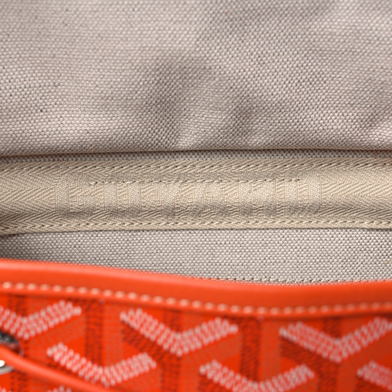 Goyard Goyardine Calfskin Mini Alpin Backpack Orange 6 of 11