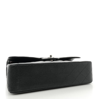 Chanel Caviar Quilted Medium Double Flap Black 4 of 10