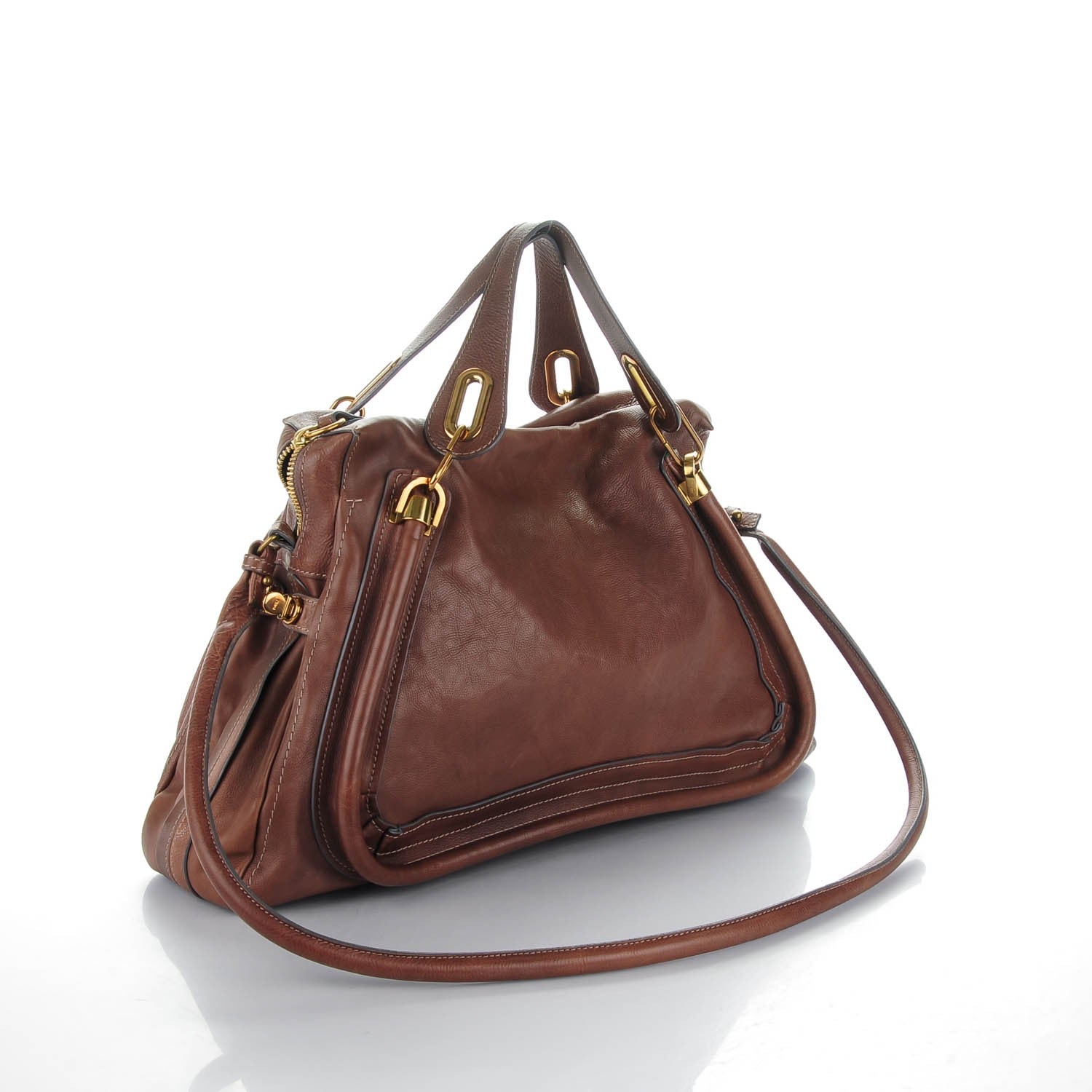 Chloe Calfskin Large Paraty Old Pink 3 of 8