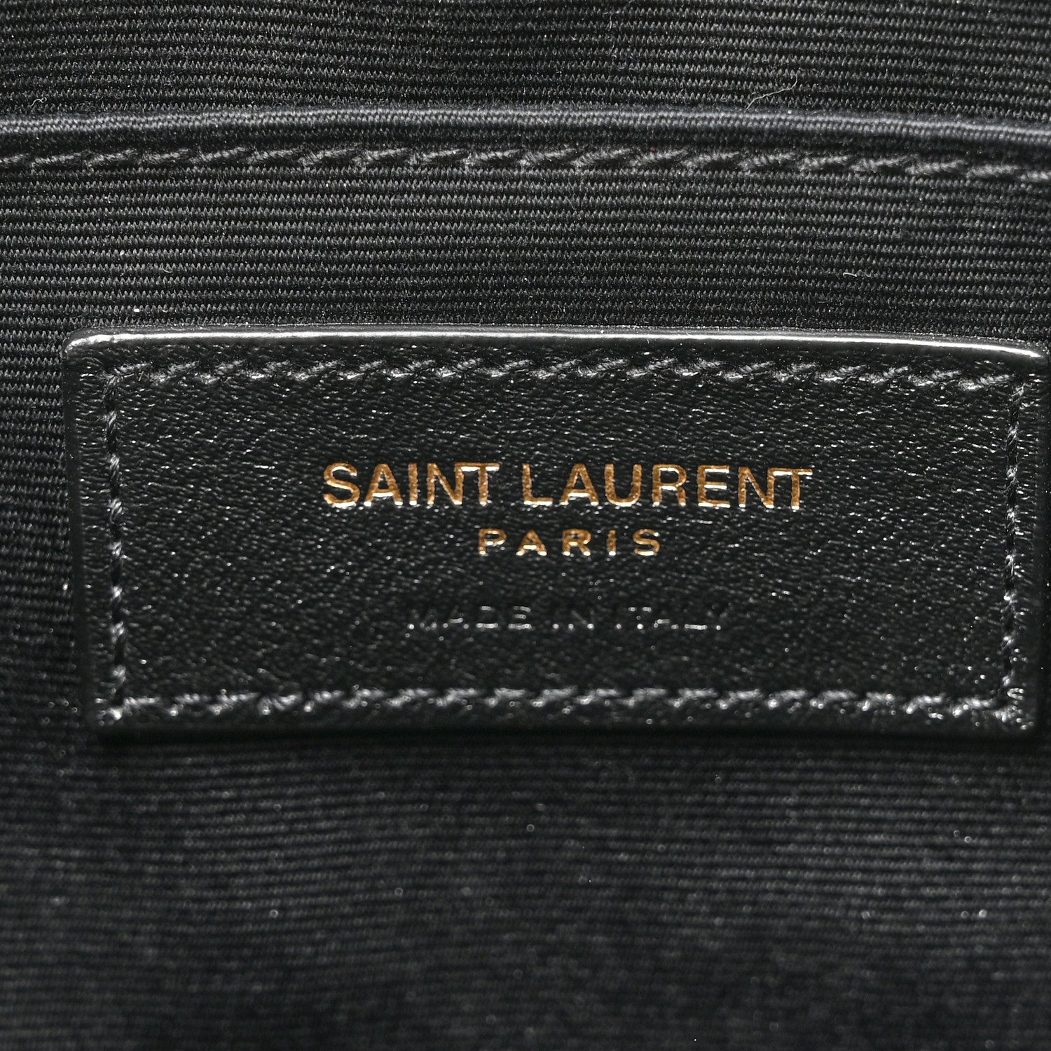 Saint Laurent Calfskin Matelasse Monogram Lou Camera Bag Deep Marine 5 of 10