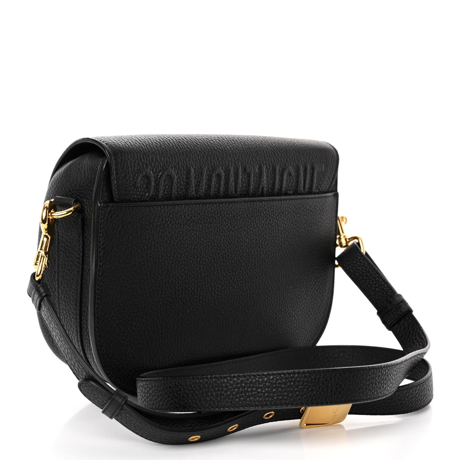 Christian Dior Grained Calfskin Medium Bobby Flap Black 3 of 9