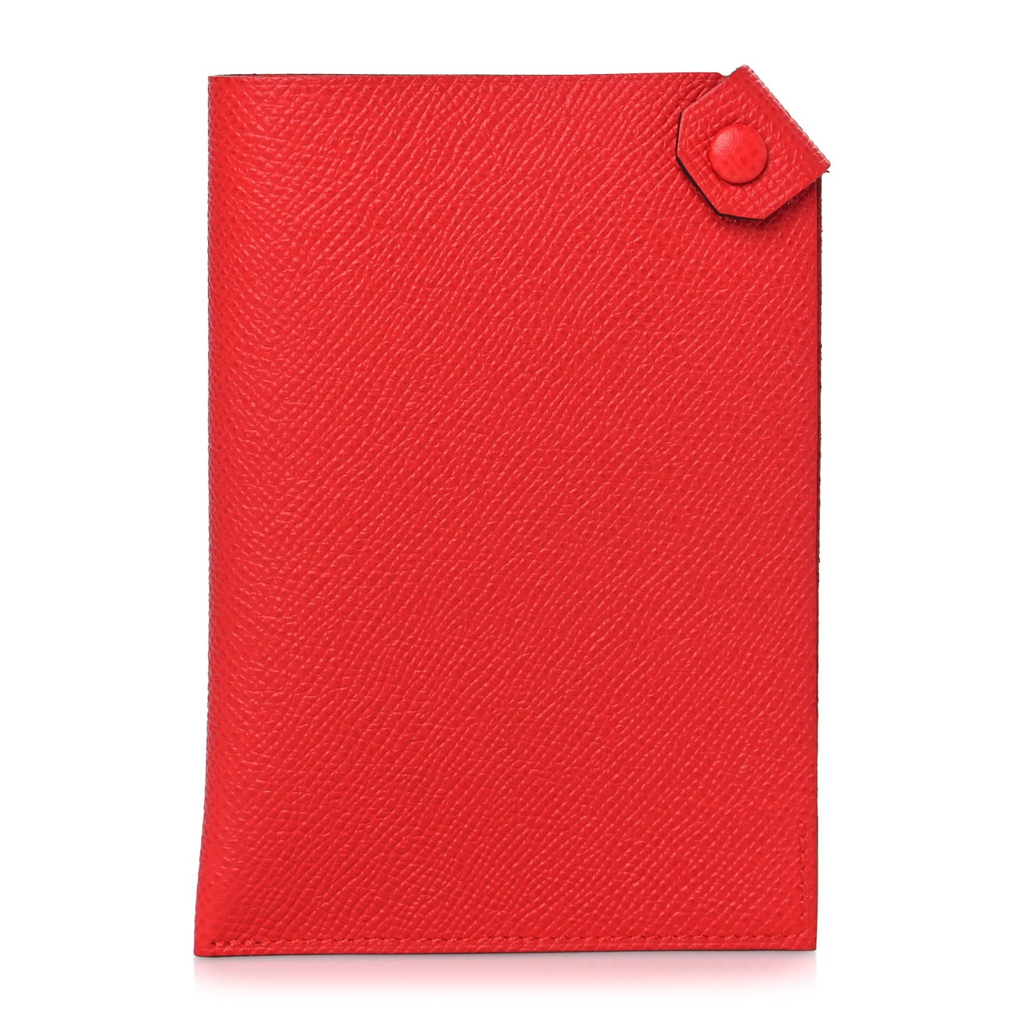 Epsom Tarmac PM Passport Holder Rouge Tomate