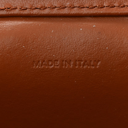 Celine Smooth Calfskin Cuir Triomphe Mini Vanity Case Tan 7 of 16