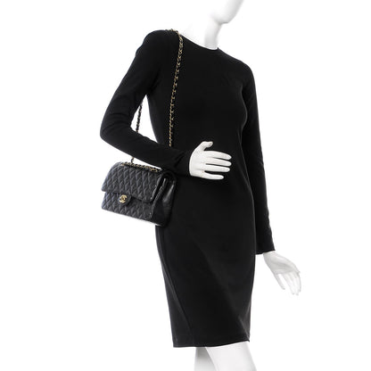 Chanel Caviar Quilted Medium Double Flap Black 3 of 9