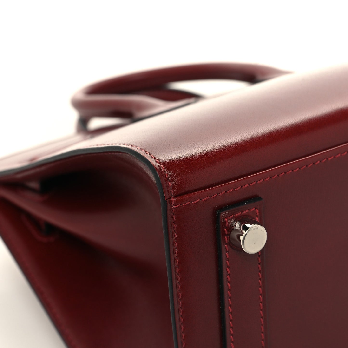 Box Birkin Sellier 25 Rouge H