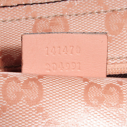 Gucci Crystal Monogram Medium Abbey Tote Blush 7 of 8