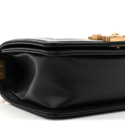 Chanel Caviar Quilted Small Boy Flap Black 9 of 11